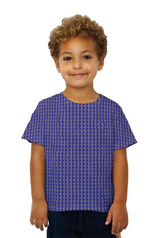 Kids Hawaiian Blue Yellow