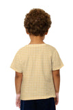Kids Hawaiian White Brown