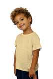 Kids Hawaiian White Brown