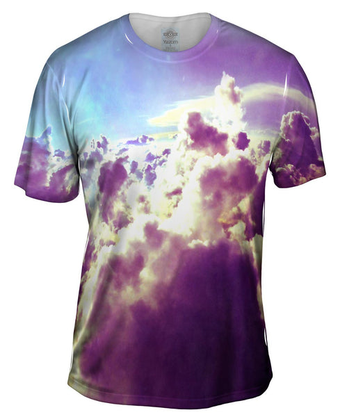 Purple Clouds Mens T-Shirt