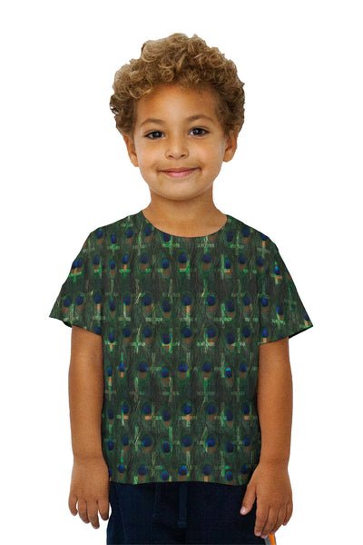 Kids Peacock Cross Of St Peter&nbsp;Kids T-Shirt