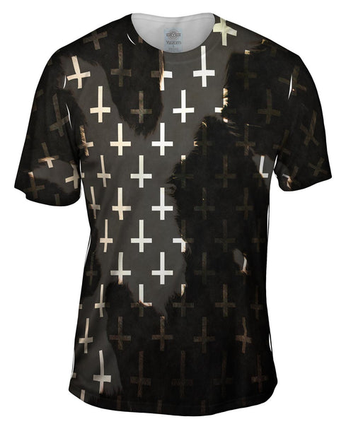 Cow Cross Of St Peter Mens T-Shirt