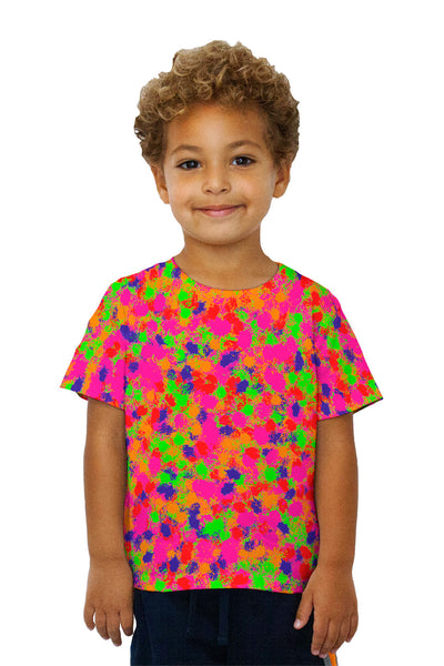 Kids Paint Splatter Madness&nbsp;Kids T-Shirt