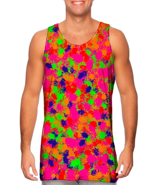 Paint Splatter Madness&nbsp;Mens Tank Top