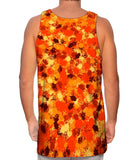 Paint Splatter Madness Orange