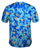 Paint Splatter Madness Blue
