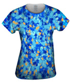 Paint Splatter Madness Blue