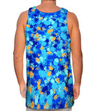 Paint Splatter Madness Blue