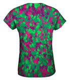 Paint Splatter Madness Green Pink