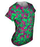 Paint Splatter Madness Green Pink
