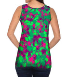 Paint Splatter Madness Green Pink