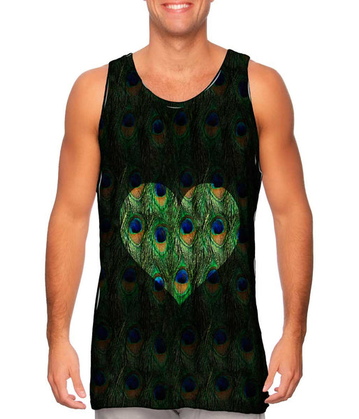 Love Peacock Animal Skin&nbsp;Mens Tank Top
