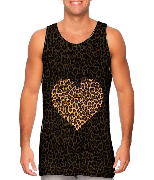 Love Cheetah Animal Skin&nbsp;Mens Tank Top