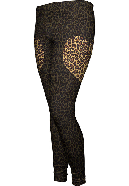 Love Cheetah Animal Skin Womens Leggings