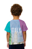 Kids Italy Pride Tower Of Pisa