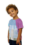 Kids Italy Pride Tower Of Pisa