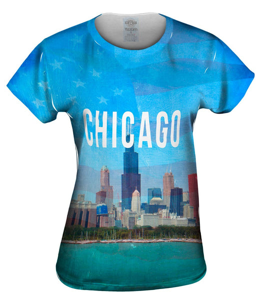 Chicago Pride Willis Tower Womens Top