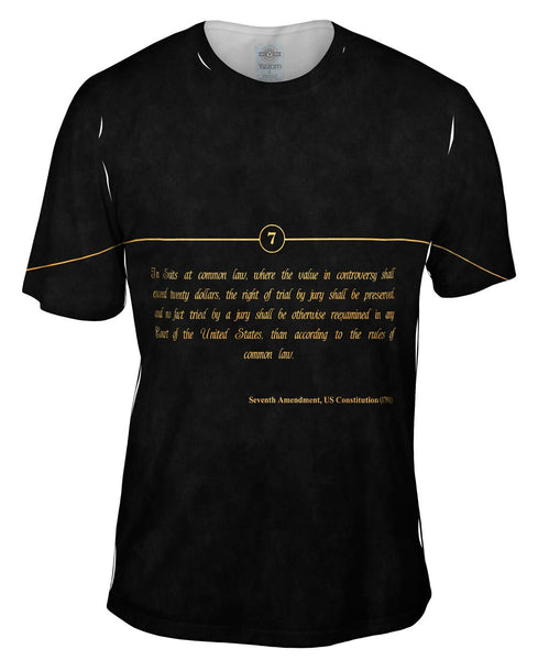 Seventh Amendment Us Constitution Mens T-Shirt