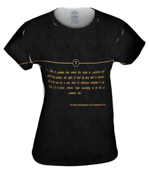 Seventh Amendment Us Constitution&nbsp;Womens Top