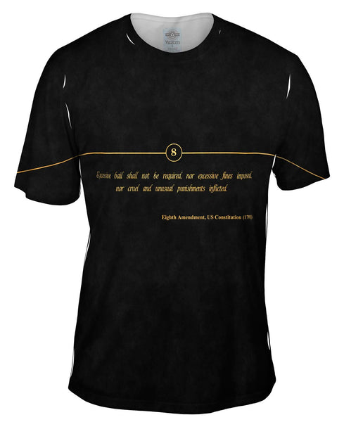 Eighth Amendment Us Constitution Mens T-Shirt