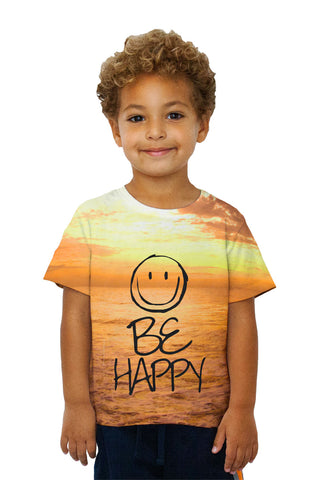 Kids Flow With The Motion Be Happy Sea