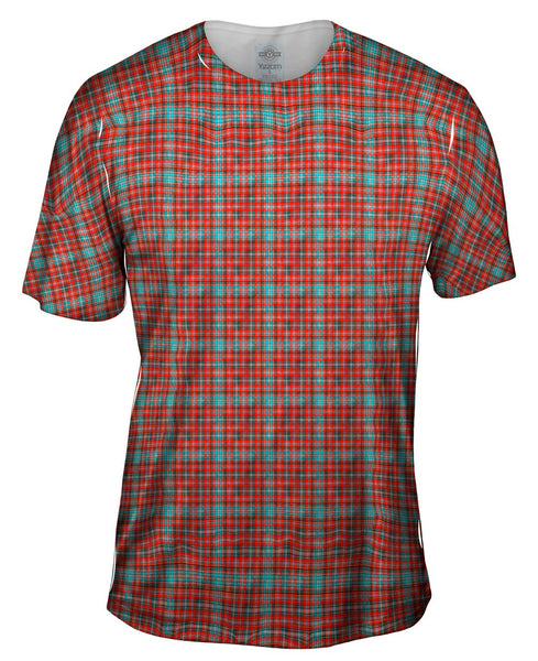Hipster Red Flannel Mens T-Shirt