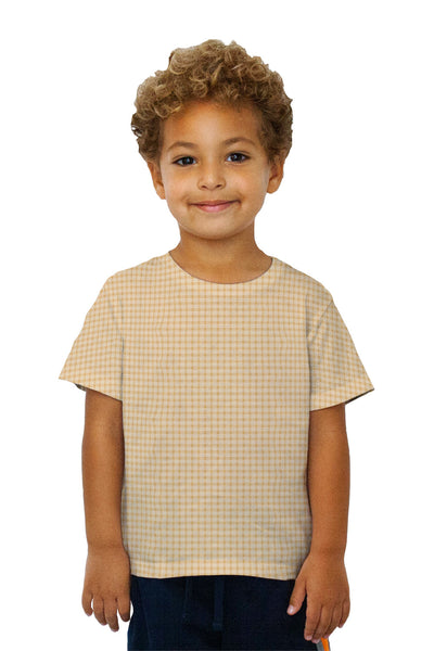 Kids Khaki Flannel Kids T-Shirt