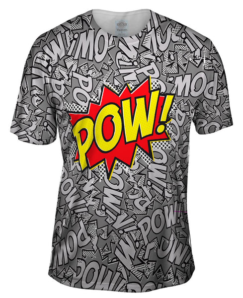 Pow Comic Mens T-Shirt