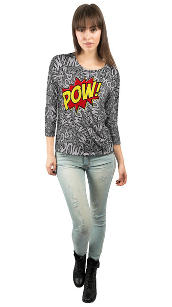 Pow Comic&nbsp;Womens 3/4 Sleeve
