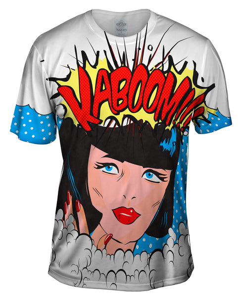 Lady Kaboom Comic Mens T-Shirt