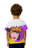 Kids Lady Bang Purple Comic