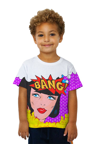 Kids Lady Bang Purple Comic