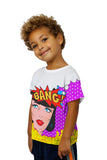 Kids Lady Bang Purple Comic