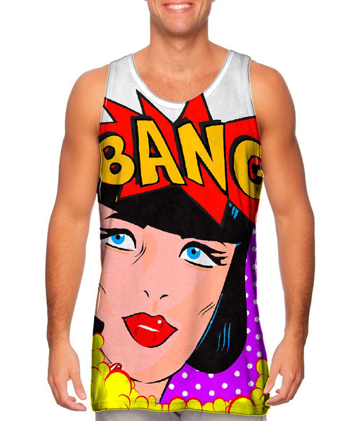 Lady Bang Purple Comic&nbsp;Mens Tank Top