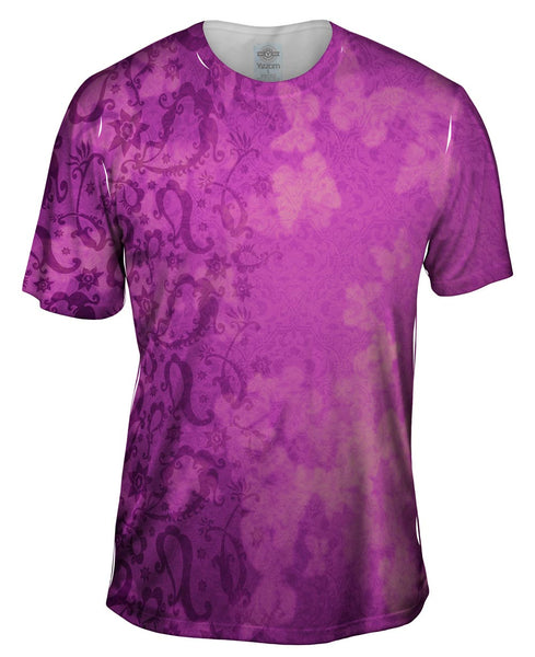 Bindi Indian Pattern Purple Mens T-Shirt