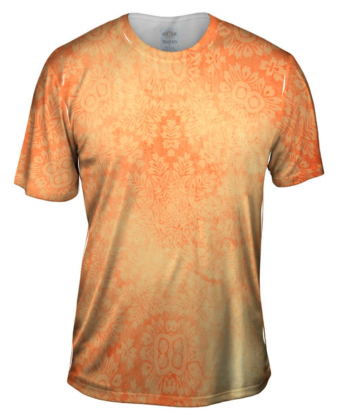 Floral Goddess Orange Mens T-Shirt