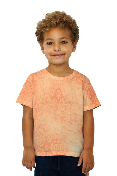 Kids Floral Goddess Orange Kids T-Shirt