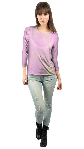 Floral Goddess Pink Beige&nbsp;Womens 3/4 Sleeve