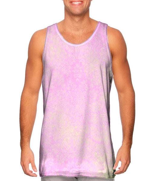 Floral Goddess Pink Beige&nbsp;Mens Tank Top