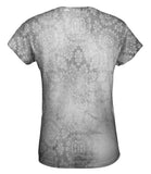 Floral Goddess Black White