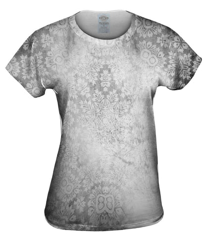 Floral Goddess Black White