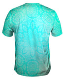 Floral Goddess Green Turquoise