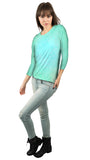 Floral Goddess Green Turquoise