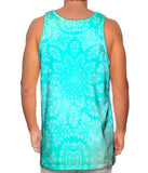 Floral Goddess Green Turquoise