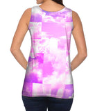 Cloud Collage Blue Pink