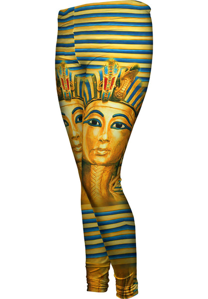 King Tut Stripes Womens Leggings