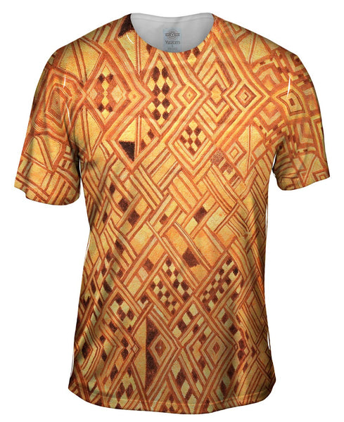 African Tribal Kuba Cloth Wedding Gift Mens T-Shirt