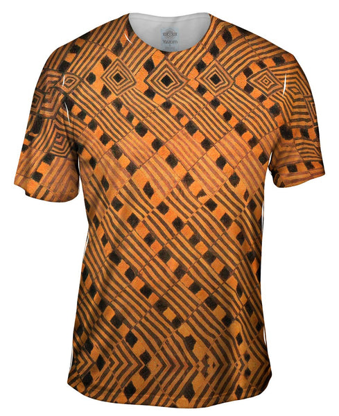 African Tribal Rain Cloth Mens T-Shirt