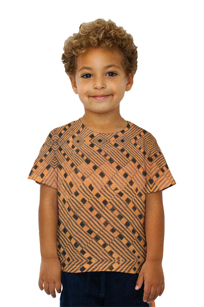 Kids African Tribal Rain Cloth Kids T-Shirt