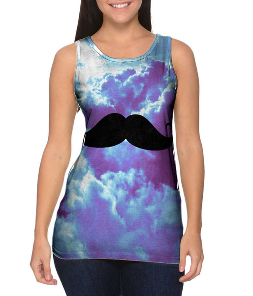 Daydreaming About Moustache Hipster Womens Tank Top